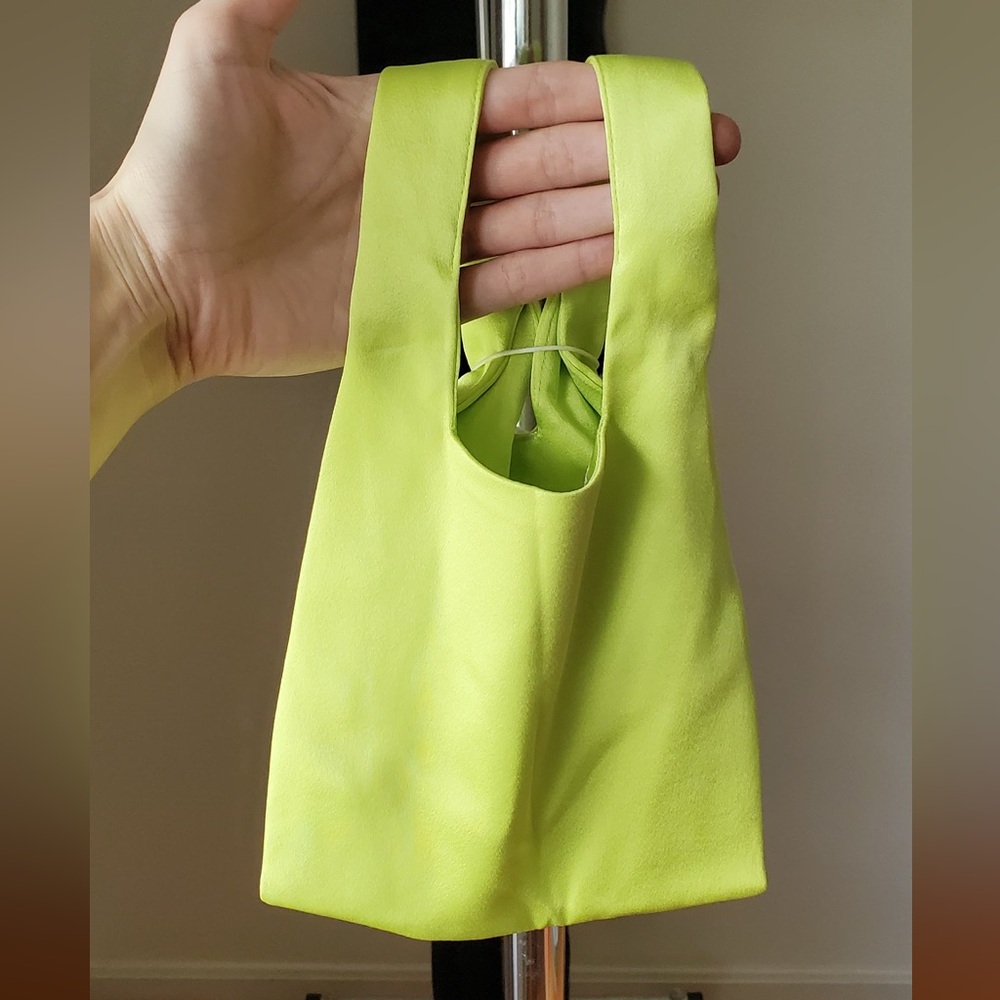 Lapointe Lime Green Small Purse or Mini Bag